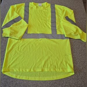 Mens Forester Safety Long Sleeve Shirt Size Large